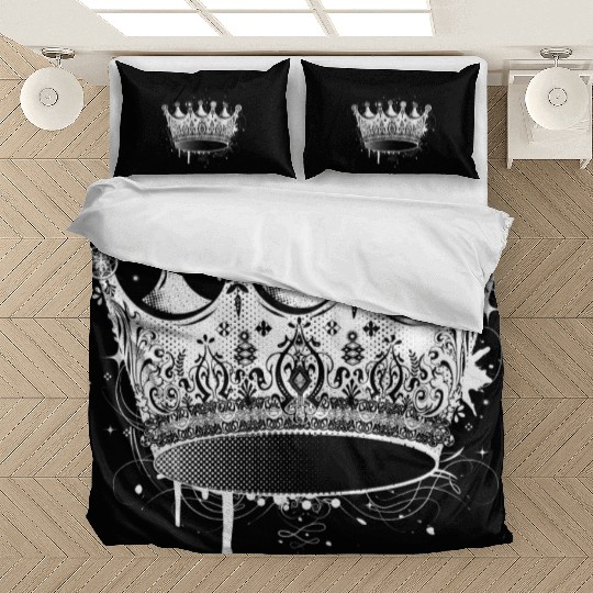 Crown in graffiti style Bedding Sets
