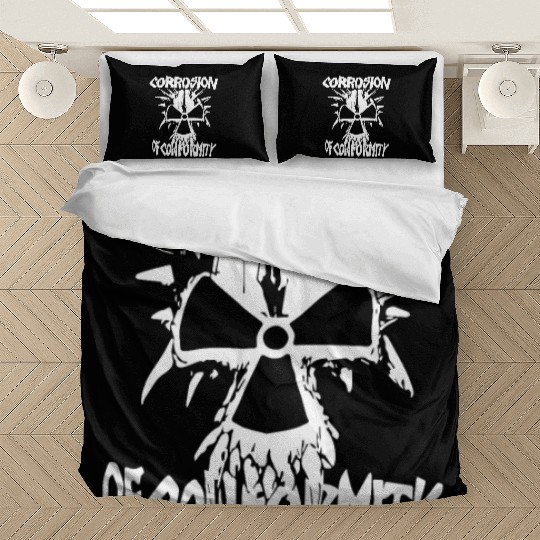 Corrosion Of Conformity Old School Logo Bedding Sets