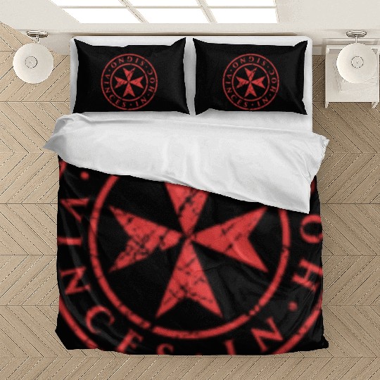 Knights Templar Maltese Cross Bedding Sets