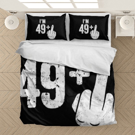 Funny 50th Birthday Gift Idea Bday Present Fifty Bedding Sets