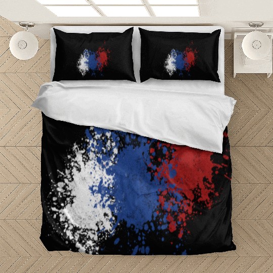 russian splatter Bedding Sets