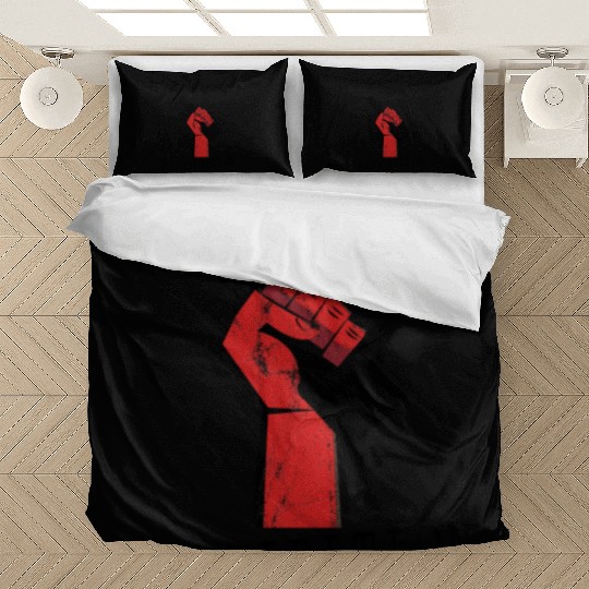 Resist Prohibition, Fist and Beer Bottle Design Bedding Sets