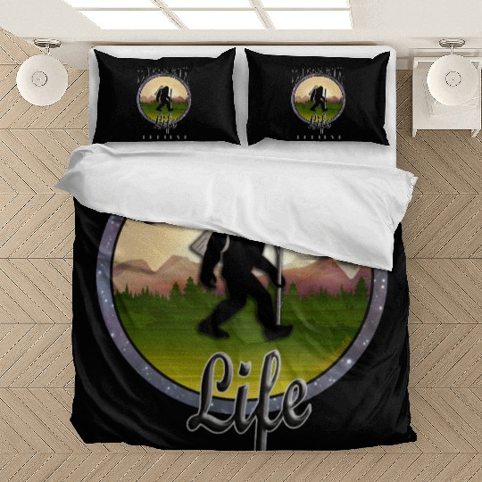 OutdoorActiveLife BIGFOOT BELIEVE Black Lettering Bedding Sets