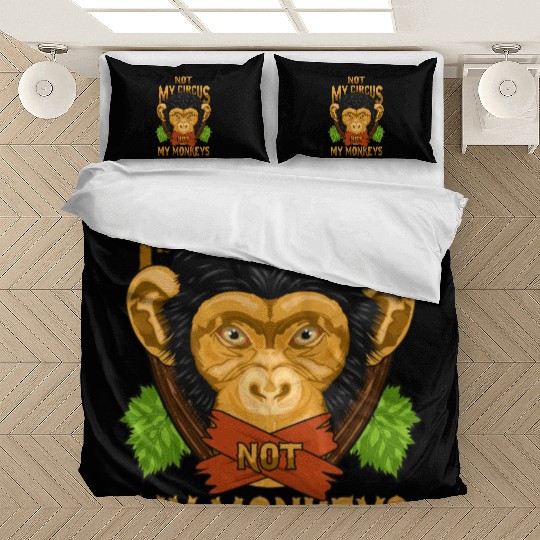 Not My Circus Not My Monkeys / Affe Bedding Sets