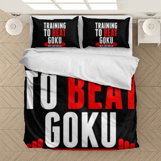 Training To Beat Goku Bedding Sets