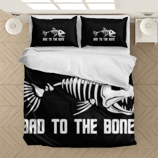Bad To The Bone Fish Bedding Sets