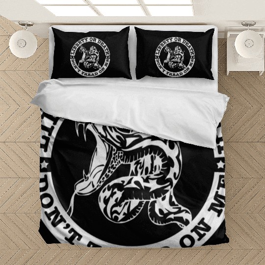 Liberty Or Death no treading ©WhiteTigerLLC Bedding Sets