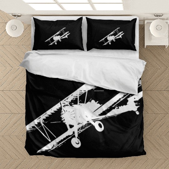 Airplane biplane fliers Bedding Sets