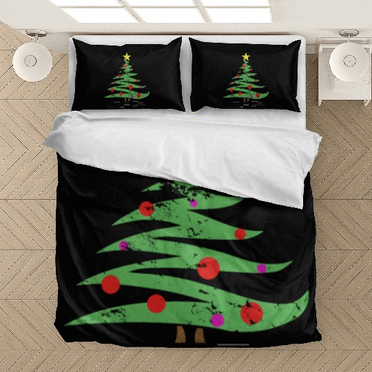 Christmas Tree gift winter kids grandparents Bedding Sets