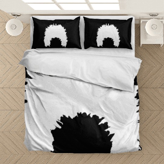 khabib nurmagomedov sheep hat no text white Bedding Sets