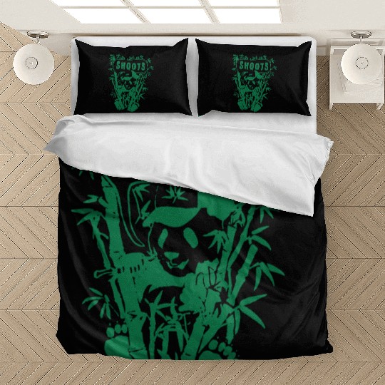 Men s Hawaii Shoots Panda Retro hawaii Bedding Sets