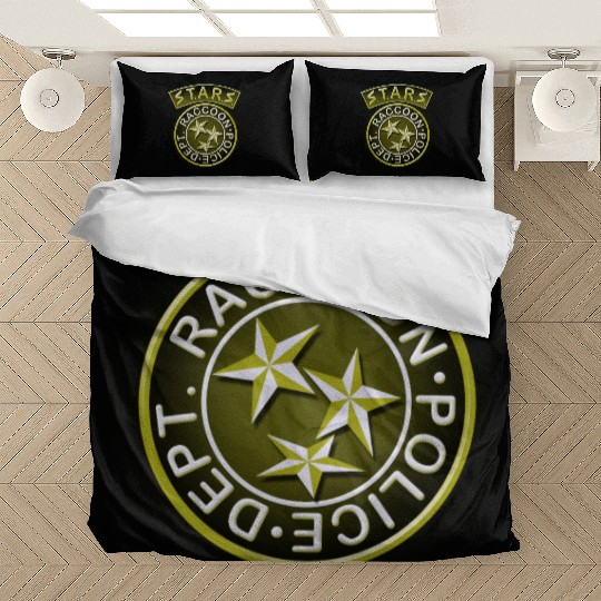 raccoon city police Bedding Sets
