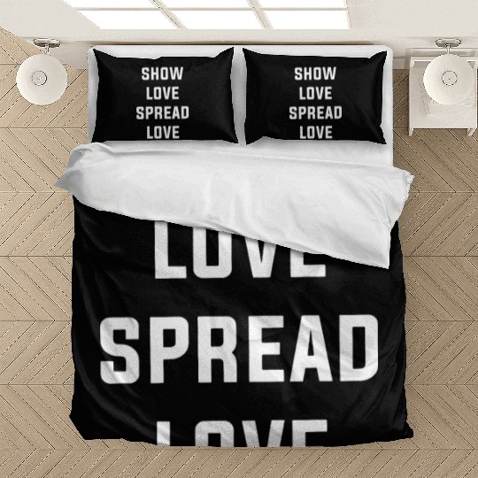 Show LOVE Spread LOVE GRiZ love Bedding Sets camp