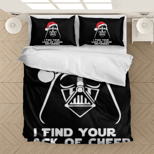 New Funny Darth Vader Star Wars Themed Christmas Bedding Sets