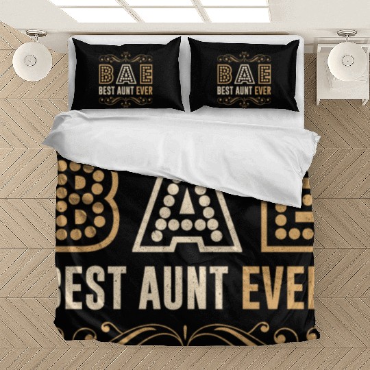 BAE - Best Aunt Ever Sister Niece Nephew Gift Bedding Sets