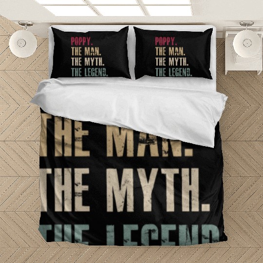 Poppy the man the myth the legend Bedding Sets