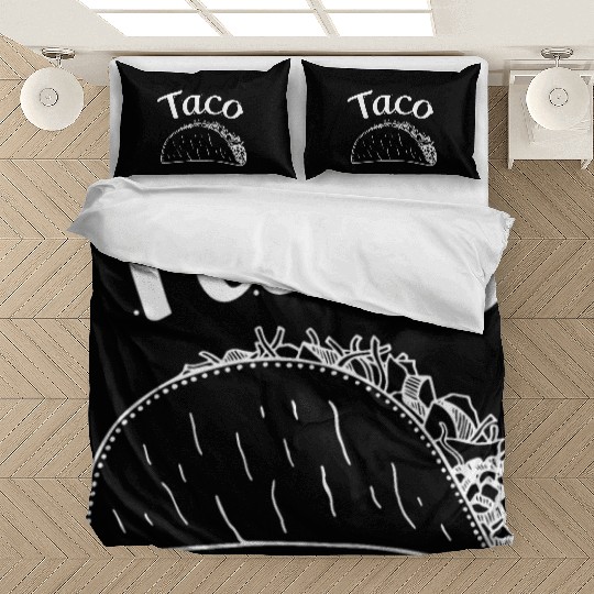 threadrock taco taquito infant bodysuit men matchi Bedding Sets