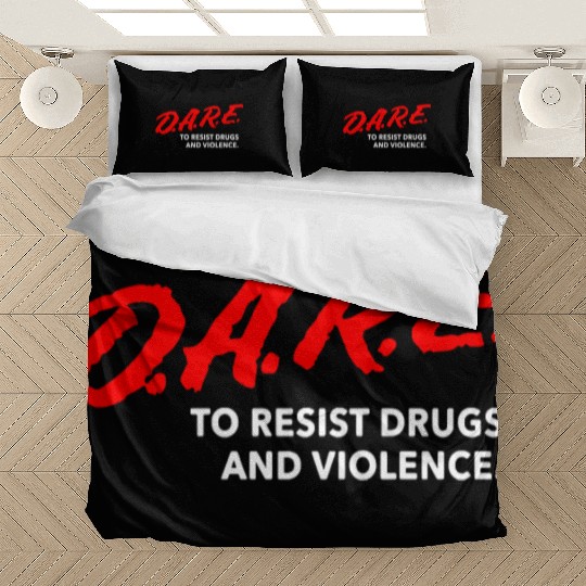 Dare To Resist Drugs Violence Brand New Multiple S Bedding Sets
