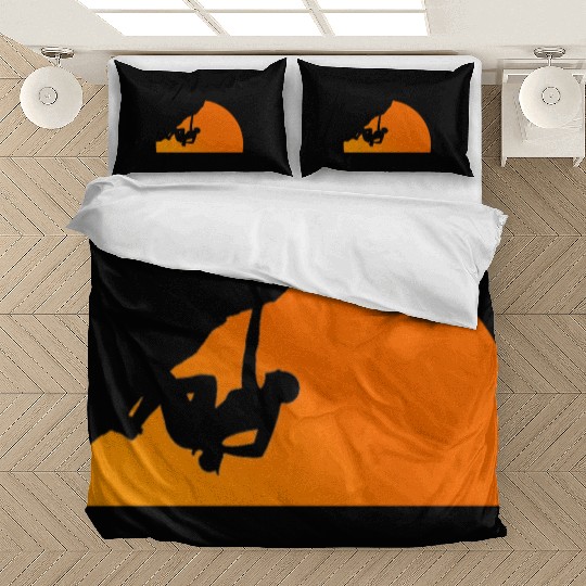 Climbing Sun - Climbing, Bouldering, Mountains, Gi Bedding Sets