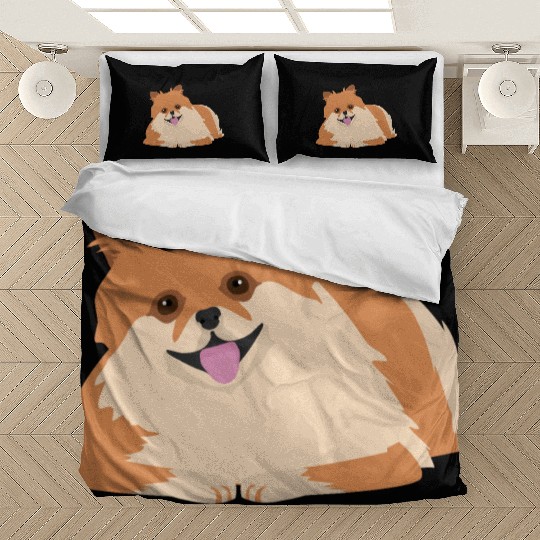 Favorite Dogs Cute Pomeranian - Gift Idea Bedding Sets