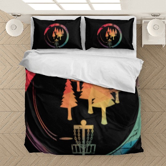 Disc Golf Frolf Frisbee Golfer Driver Putter Gift Bedding Sets