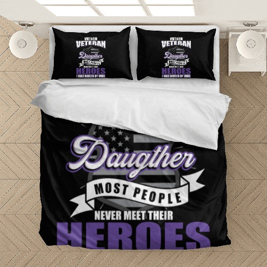 Vietnam Veteran, gift, birthday, heroes Bedding Sets