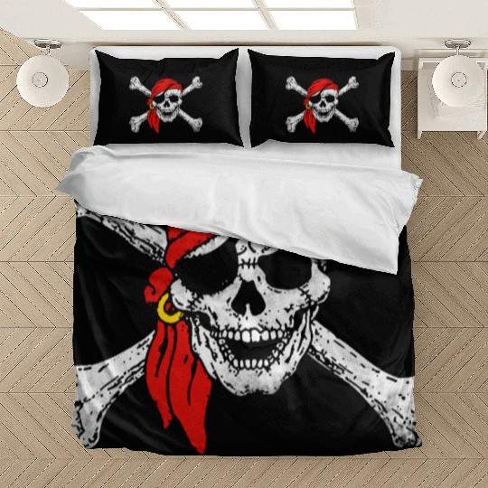 Pirate Skull Crossbones Bedding Sets
