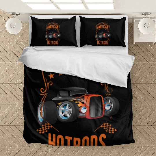 American Hot Rod Car Race Bedding Sets