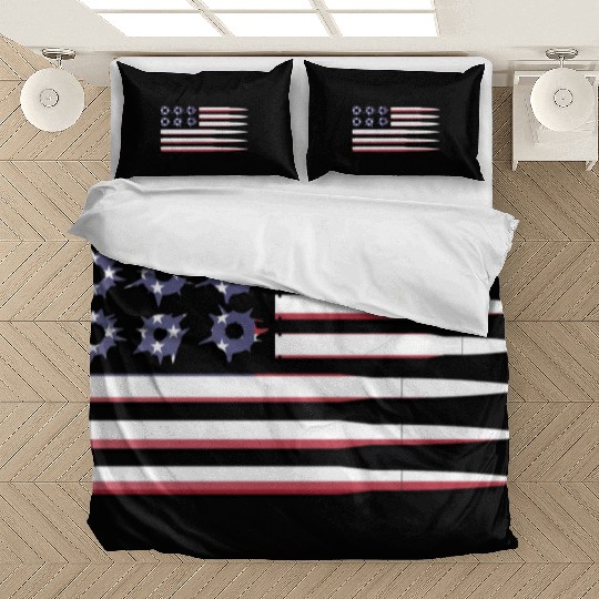 Ammo product - American Flag - Gun Owner Gifts Bedding Sets