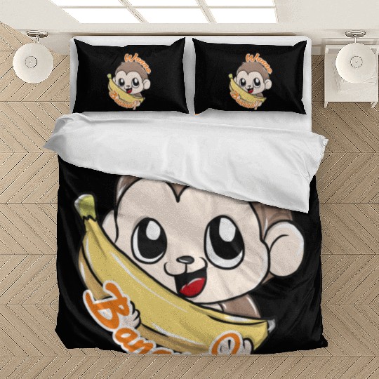 Monkeys Banana Bedding Sets