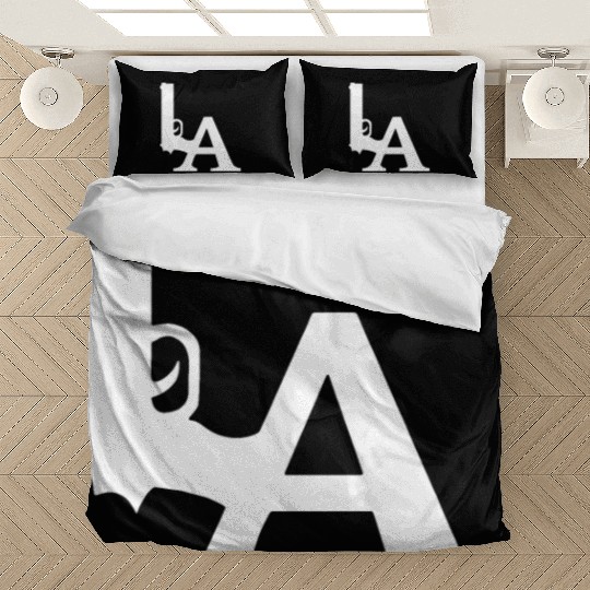 LA Dodgers Gun Los Angeles Hollywood California Bedding Sets