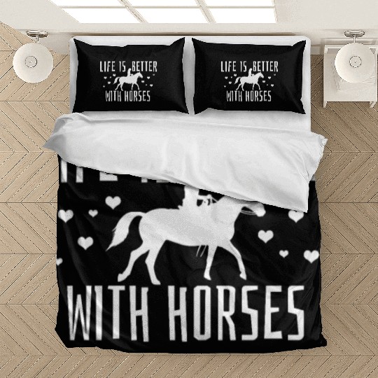 Horseback Horse Equestrian Bedding Sets