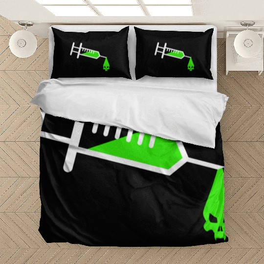 Poison Vaccination Autism Measles Anti Vaccinat Bedding Sets