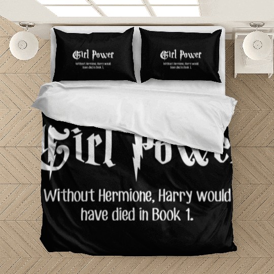 Wizard Girl Power Sorcerer Mythology Funny Gift Bedding Sets