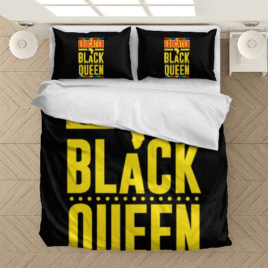 Educated Black Queen Bedding Sets