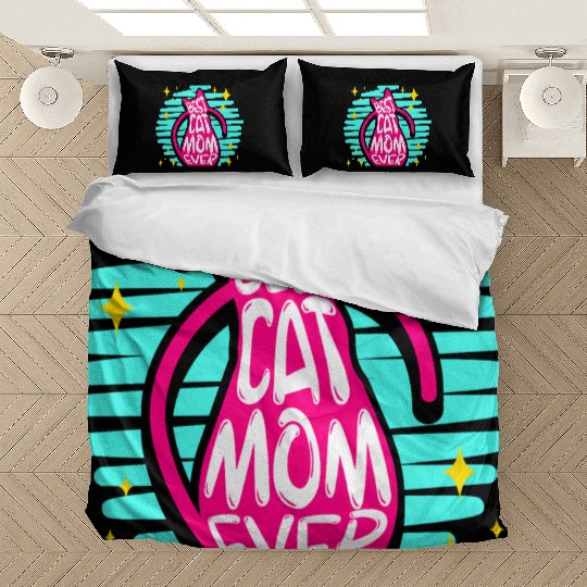 Cat Mom Bedding Sets