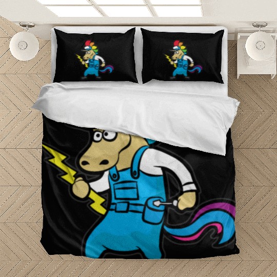 UNICORN ELECTRICIAN Electricity Lineman Wire Bedding Sets