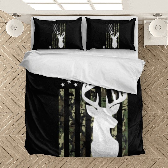Hunting Hunters Deer Camouflage Bedding Sets