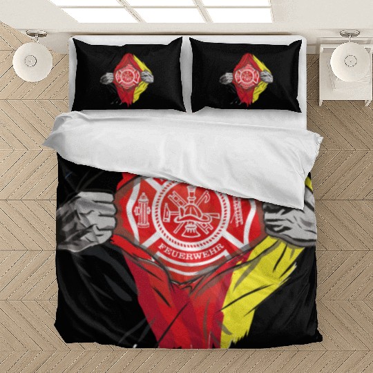 German Volunteer Fire Brigade Firefighter Bedding Sets