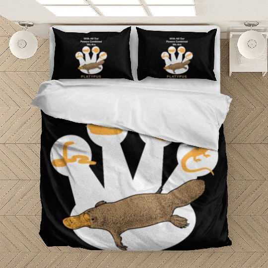 Power Combined Platypus Platypus Platypus Mammal Bedding Sets