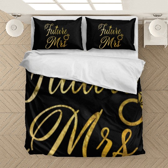 Women's Future Mrs Bedding Sets Gift for Soon to be Bride