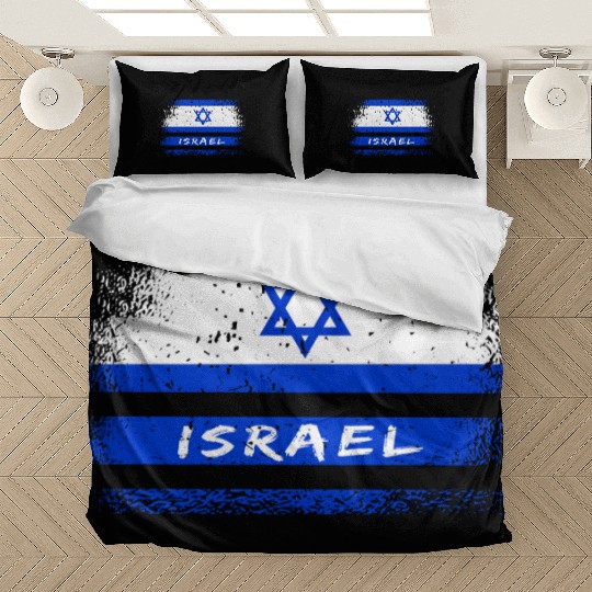 Israel Vintage Flag / Gift Jerusalem Bedding Sets