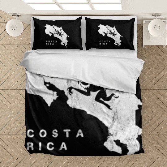 Costa Rica Red Tribal Monkey Souvenir Print Bedding Sets