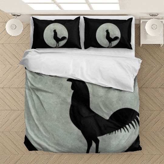Chicken Full Moon Bedding Sets