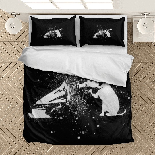 Banksy Rocket Dog HMV Splash Paint Artwork Bedding Sets