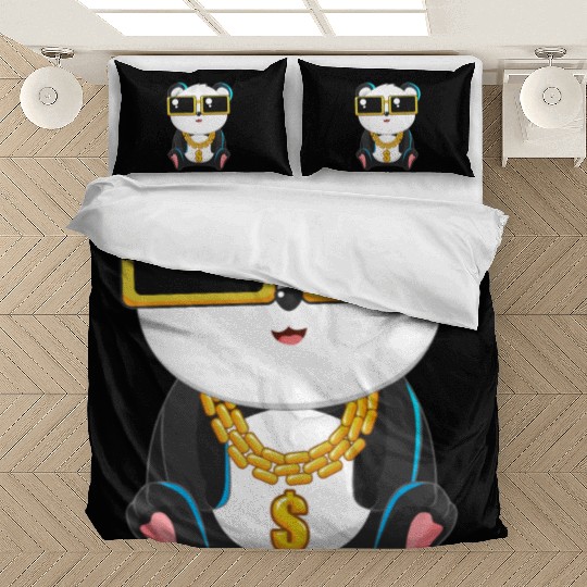 Panda Bear Gangster Chibi Anime Gangsta Lover Bedding Sets