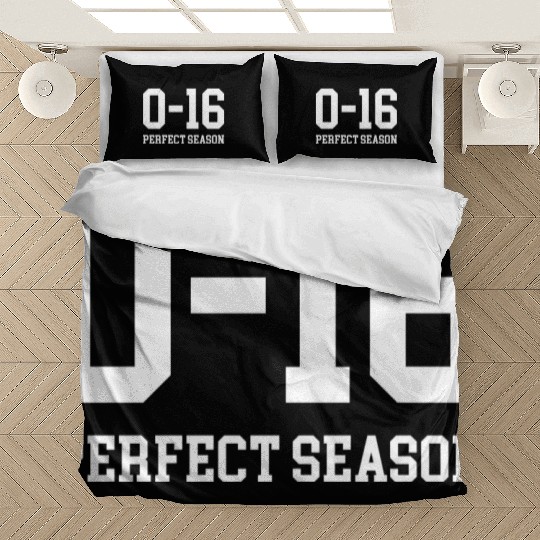 Detroit Lions 0 16 Perfect Season Bedding Sets