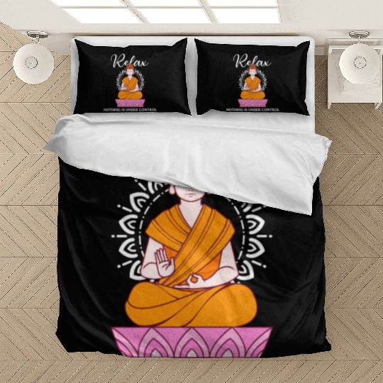 Buddha Quote india hindu shanti Buddhist Relax Bedding Sets
