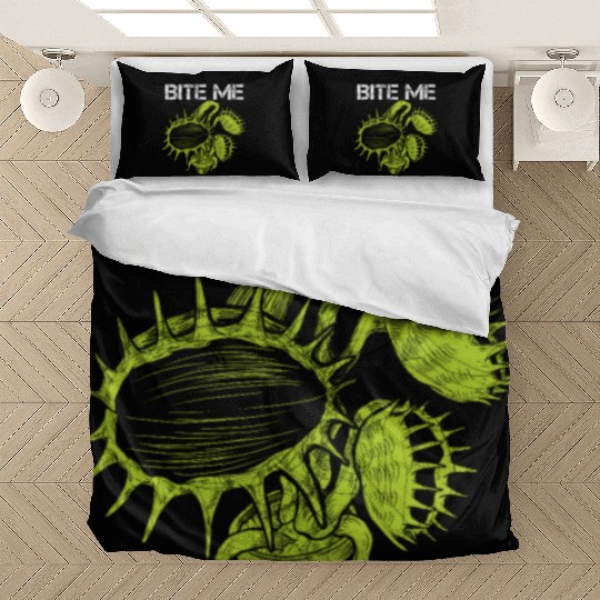 Carnivorous Plant Venus Fly Trap Lover Bite Me Bedding Sets