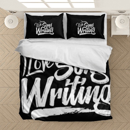 Songwriter Songwriting Writing Song Writer Compose Bedding Sets
